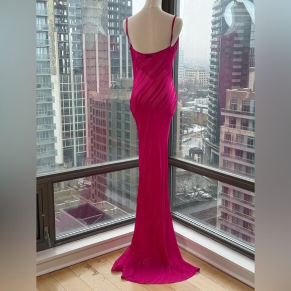 🆕 RAT & BOA 🧿 NWOT Cerise Maxi Dress, Pink, Sz L - US 8 - Picture 8 of 15